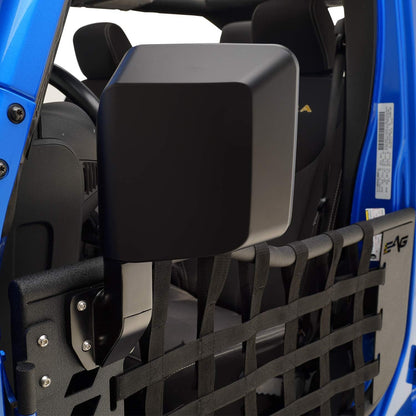 Matrix Trail Tubular Door with Side View Mirror Fit for 07-18 Wrangler JK 4 Door Only