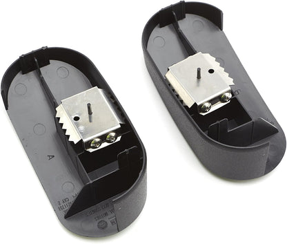 ACDelco GM Accessories 19212311 Assist Step End Cap Kit in Black with Retainers