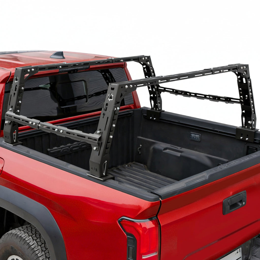 Overland Bed Rack Fit for Full-Size Pickups with Side Cross Bars, Fit for F150/Ram 1500/Silverado/Sierra