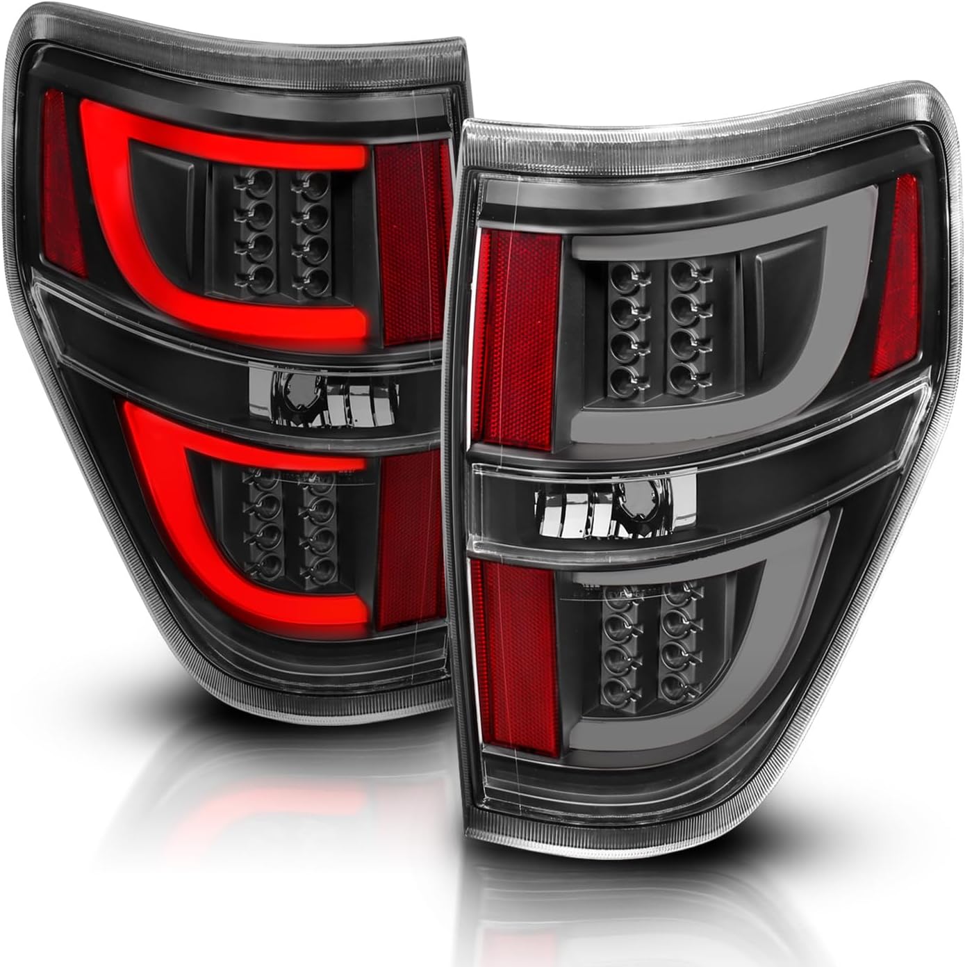 LED Light Bar Replacement Car Tail lights Set For 09-14 Ford F-150