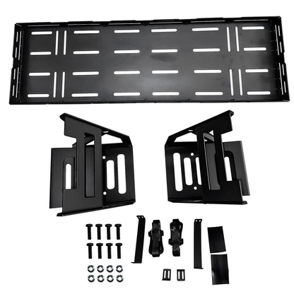 Spare Tire Cargo Basket for Jeep Wrangler  JK 2007-2018 JL 2018-2023 TJ 1996-2006  YJ 1987-1995 CJ 1976-1986 Ford Bronco 2021-2023