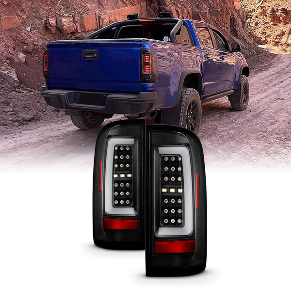 Full LED Tail Lights For Chevy Colorado/GMC Canyon 2015-2022