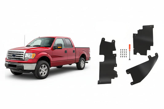 3 PCS Grille Air Deflector Compatible with 2009-2014 Ford F-150