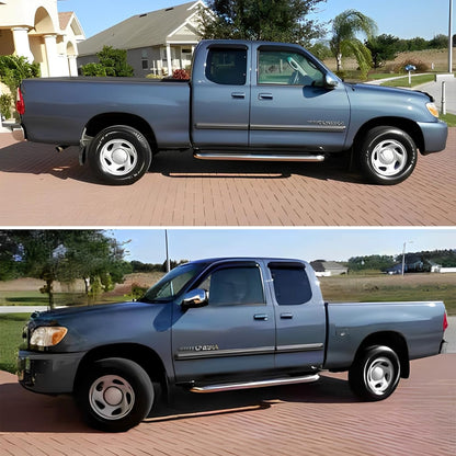 4Pcs Rain Guards Compatible with 2000-2006 Toyota Tundra Extended Cab