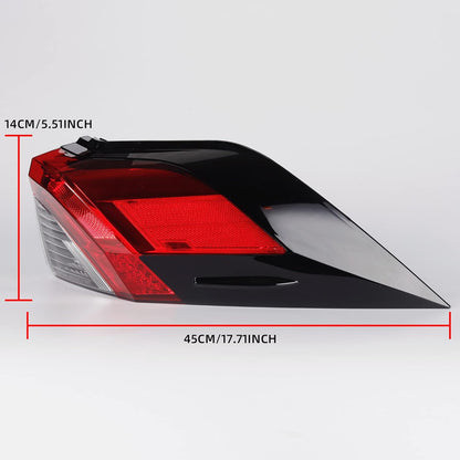 Tail Light for 2019-2021 Toyota RAV4 - Left Driver & Right Passenger Side Rear Brake Lamp - OMOTOR