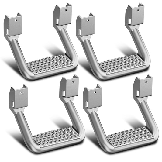 Universal Aluminum Side Step with Mounting Brackets for Pickups & Trucks