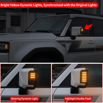 Rearview Mirror Turn Light Suitable for 2024 2025 2026 Lexus GX550