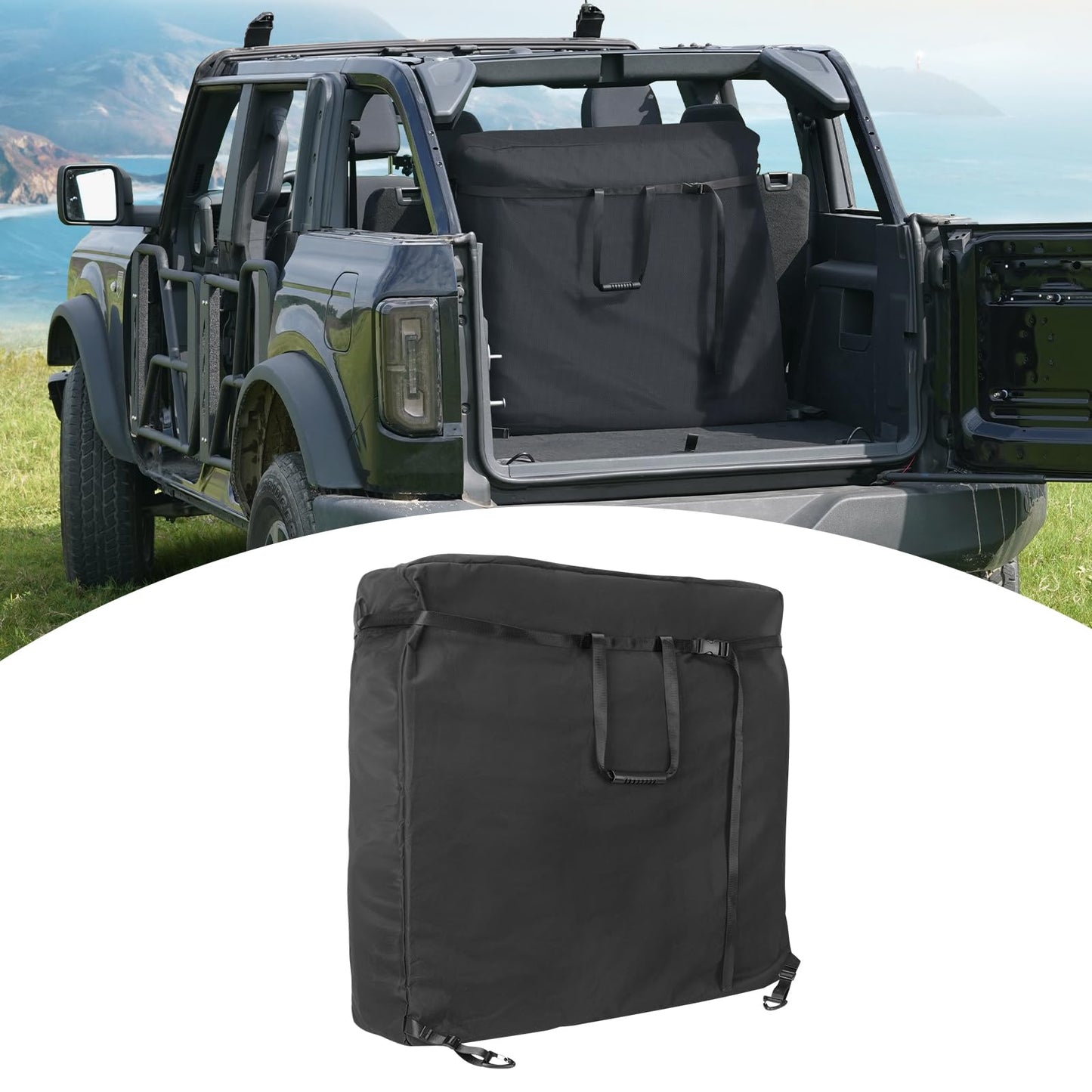 Hardtop Panel Storage Bag with Handle For Ford Bronco 2/4 Door 2021-2026