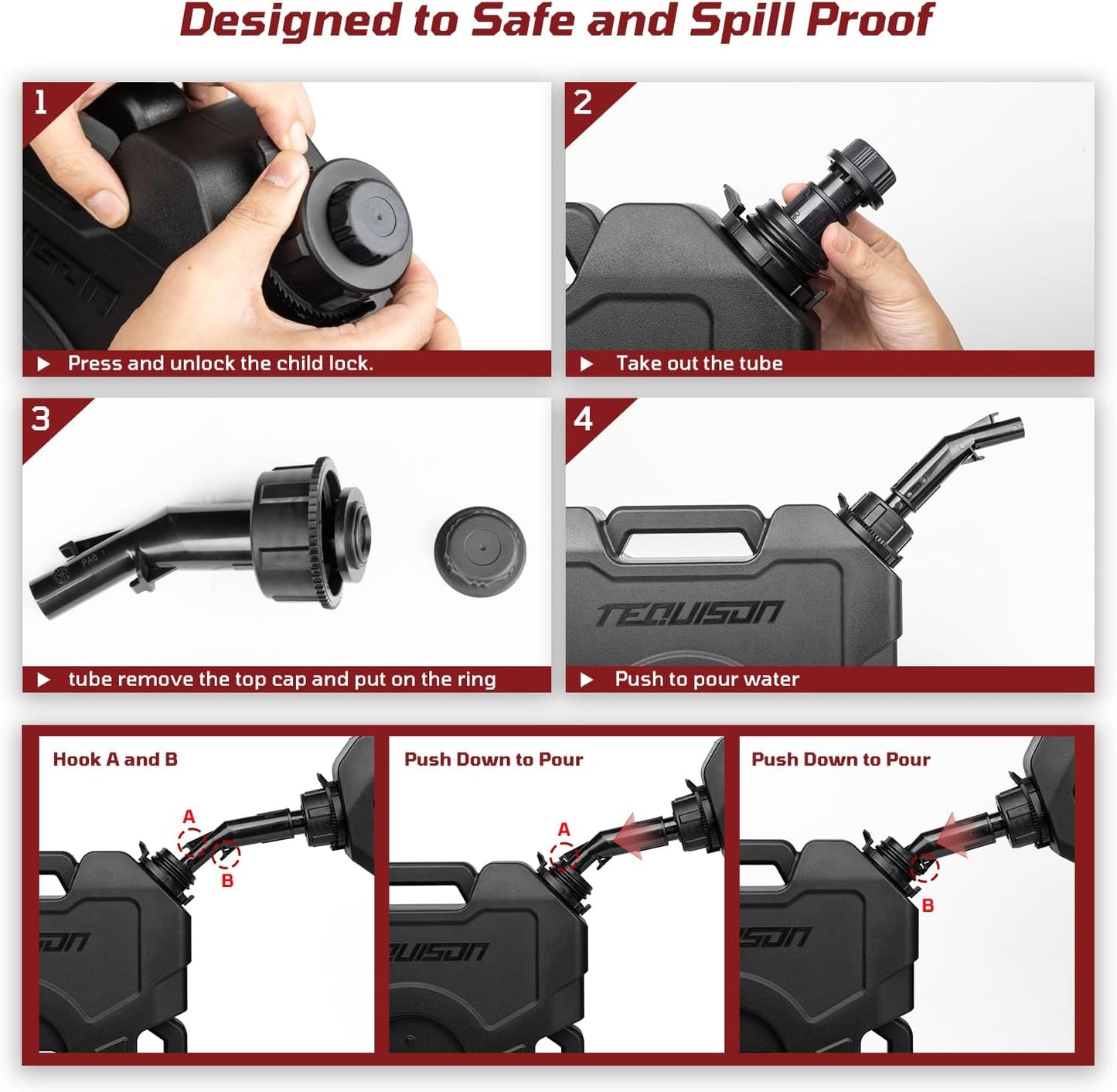 Door Hinge Container and Mount Set Compatible with 2007-2026 Jeep wrangler JL JK & Gladiator JT