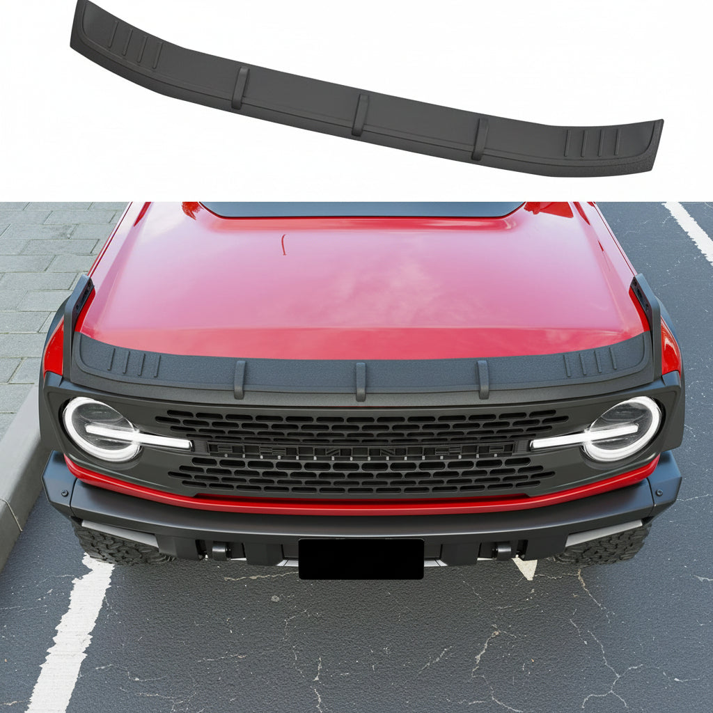 Hood Deflector Compatible with 2021-2026 Ford Bronco (Not for Sport)