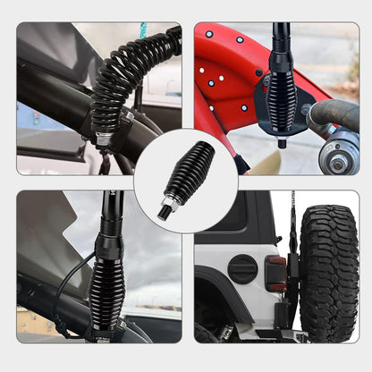 Nilight 1pc Heavy Duty Barrel Spring Mounting Base for Whip Light Compatible with ATV UTV RZR SXS Can Am Truck Jeep Off Road