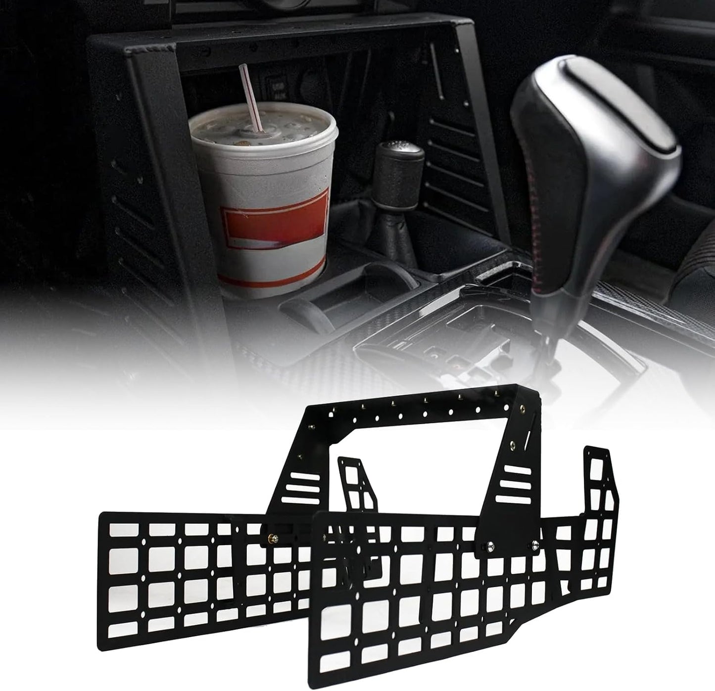 Center Console Molle Panel Compatible with Toyota 4Runner 2010-2024