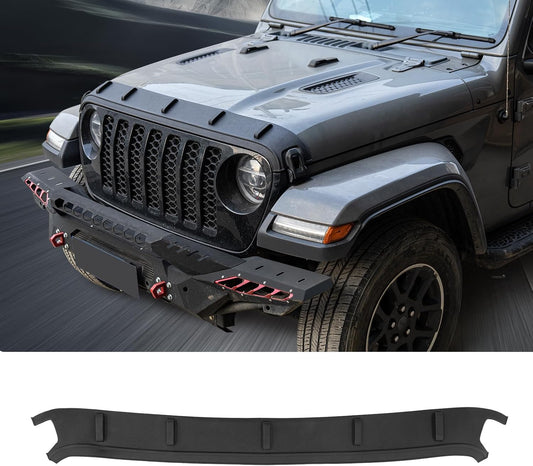Hood Protector Compatible with 2020+ Jeep Gladiator 2018+ Jeep Wrangler JL Hood Shield TPE Hood Deflector Hood Guard for 2024 2025 Gladiator Wrangler JL Accessories