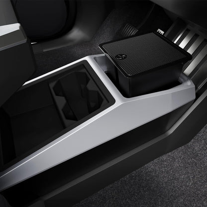 Floor Console Organizer Compatible with Tesla Cybertruck 2024, Multifunctional Storage Box for Cybertruck Accessories