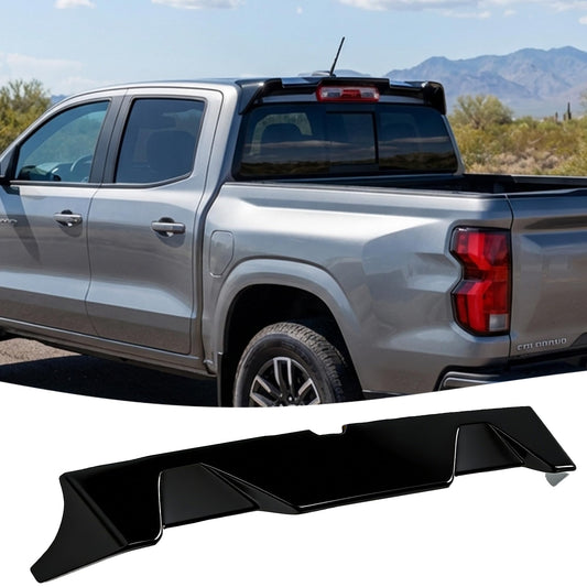 Rear Spoiler Cab Roof Wing Fit for Chevy Colorado LT/WT/ Z71/ ZR2/ Base 2015-2022
