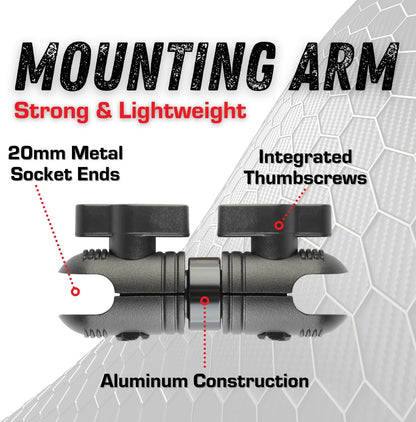 Metal Dash Phone Mount Compatible with 2016-2023 Toyota Tacoma