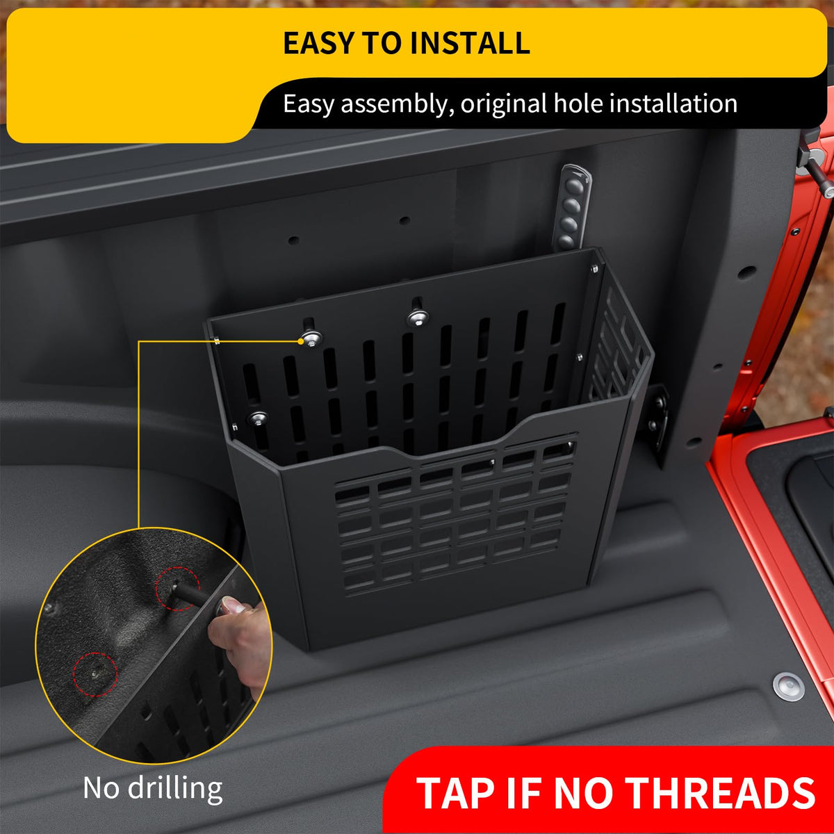 Truck Bed Storage Box Compatible with 2015-2025 Ford F150