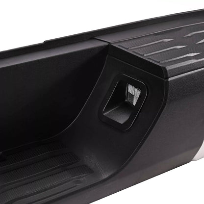 Steel Black Rear Step Bumper Compatible with 2014 - 2021 Toyota Tundra