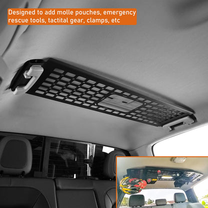 Overhead MOLLE Panel Cargo Rack for Chevy Colorado & GMC Canyon Crew Cab 2015-2022