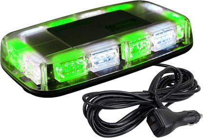 48 LED Magnetic Roof Top Strobe Light Bar for 12-24V - High Visibility Emergency Warning Light for Trucks, Snow Plows, Construction Vehicles - OMOTOR