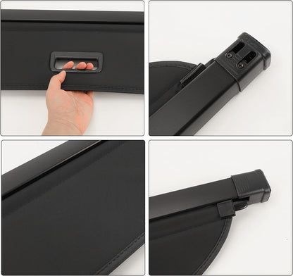 Cargo Cover Compatible with 2010-2023 Toyota 4Runner - Retractable Rear Luggage Trunk Security Covers Protector Anti Theft Shield Shade - OMOTOR