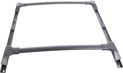 Roof Rack Set Cross Bars & Side Rail Compatible with 2009-2017 Chevy Chevrolet Traverse LS/LT/LTZ Factory Style Replacement for 19244268 Crossbars Cargo Racks Rooftop Luggage Carrier 165 Lbs - OMOTOR