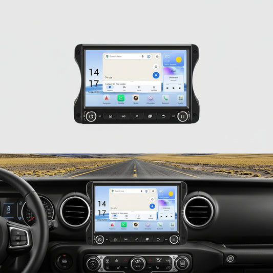 Car Stereo [4GB+64GB] for Jeep Wrangler JL & Gladiator JT 2018-2022, 10 inch Touch Screen Android 13 Radio with Wireless Carplay & Android Auto, GPS/FM/5G WiFi/USB/Bluetooth 5.0/4G LTE