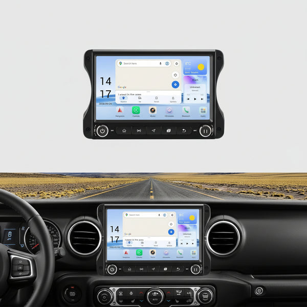 Car Stereo [4GB+64GB] for Jeep Wrangler JL & Gladiator JT 2018-2022, 10 inch Touch Screen Android 13 Radio with Wireless Carplay & Android Auto, GPS/FM/5G WiFi/USB/Bluetooth 5.0/4G LTE