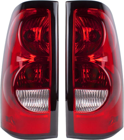 Tail Light for 2003-2006 Chevy Silverado 1500/2500/3500 – Left & Right, Includes Bulb & Wiring Harness