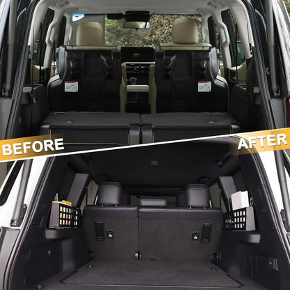 Trunk Side Rack Cargo Storage Shelf Compatible with Toyota Land Cruiser 250 Prado LC250 J250 2024 - 2026