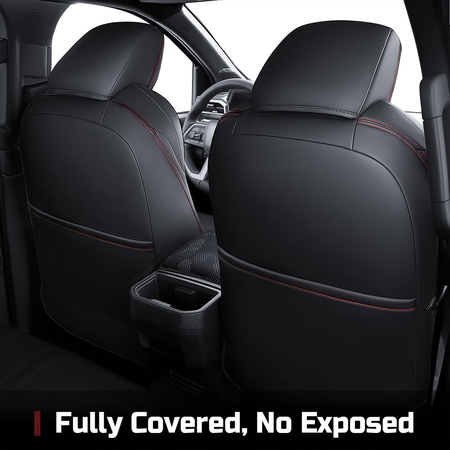 Leather Seat Covers Custom Fit for Toyota 4Runner 6th Gen (2025-2027) for 5-Seater Model Only