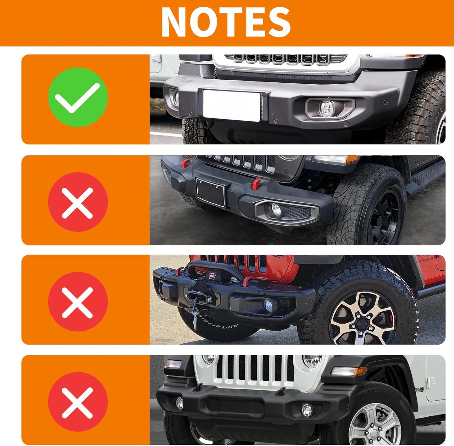 for Jeep JL Front Bumper Fog Light Cover Trim for Jeep Wrangler JL JLU 2018 up for Gladiator JT 2020 up Black Exterior Accessories 2pcs