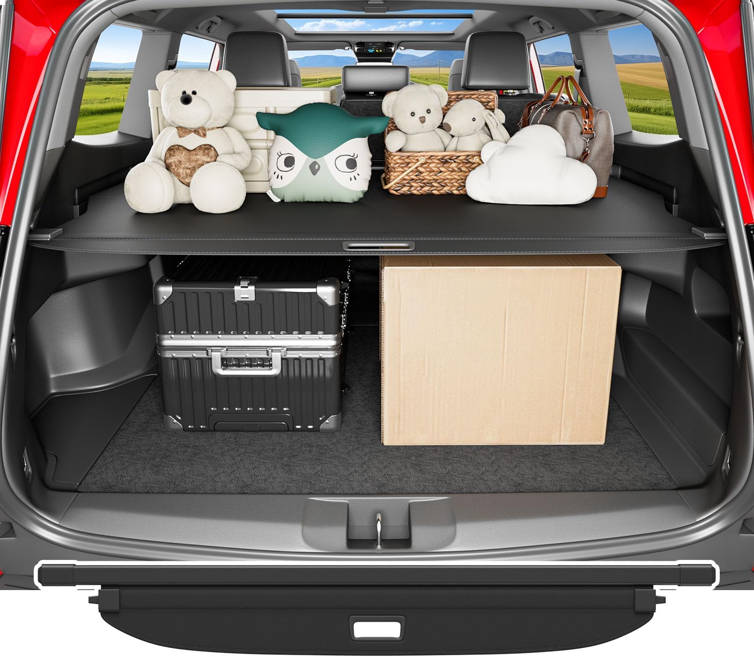 Retractable Cargo Cover Compatible with 2025 Toyota 4Runner