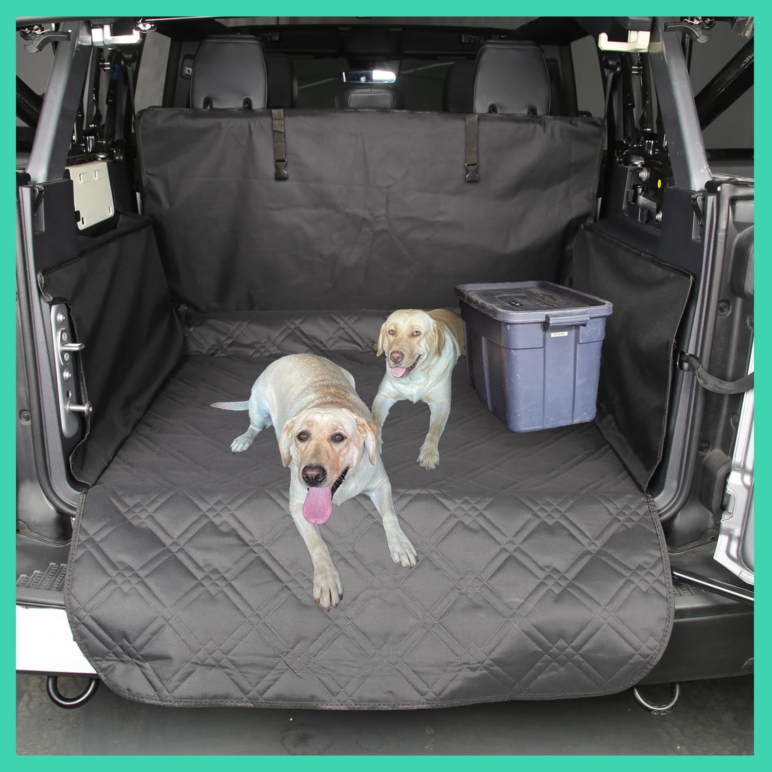 Dogs Cargo Liner for Bronco 2021 - 2025 - Waterproof & Anti-Scratch Full Protection Pet
