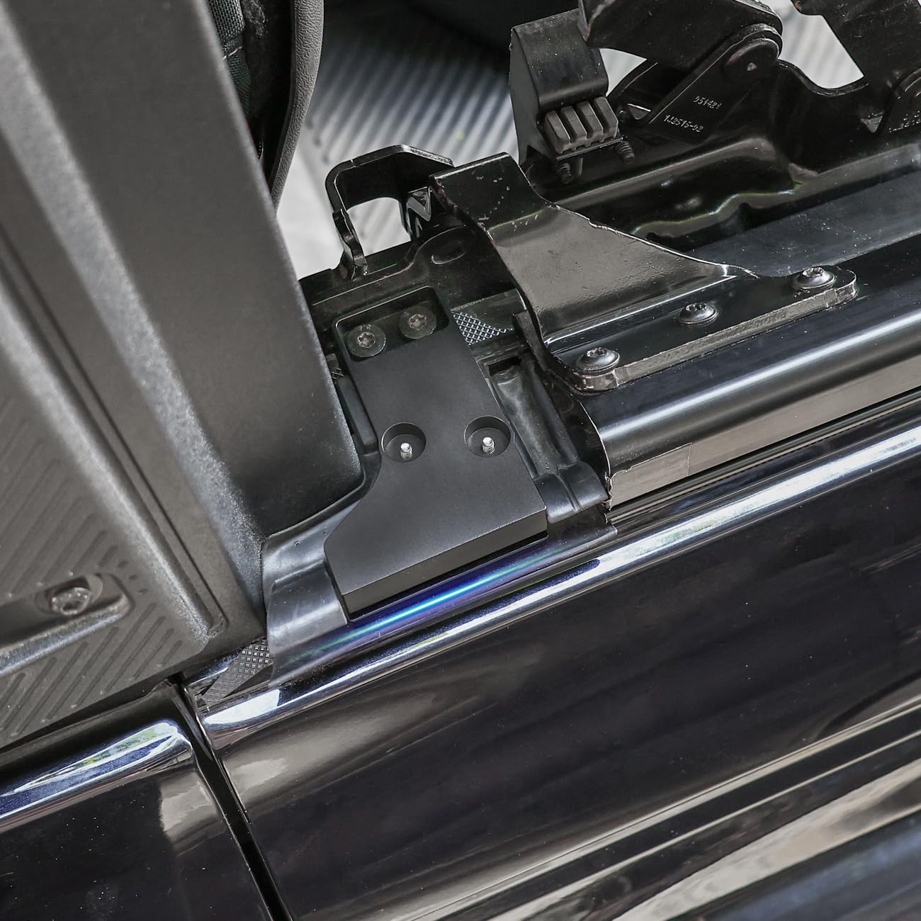 Side Window Guides Rail Clip Protector Compatible with for 2021 - 2026 Ford Bronco 4 Door