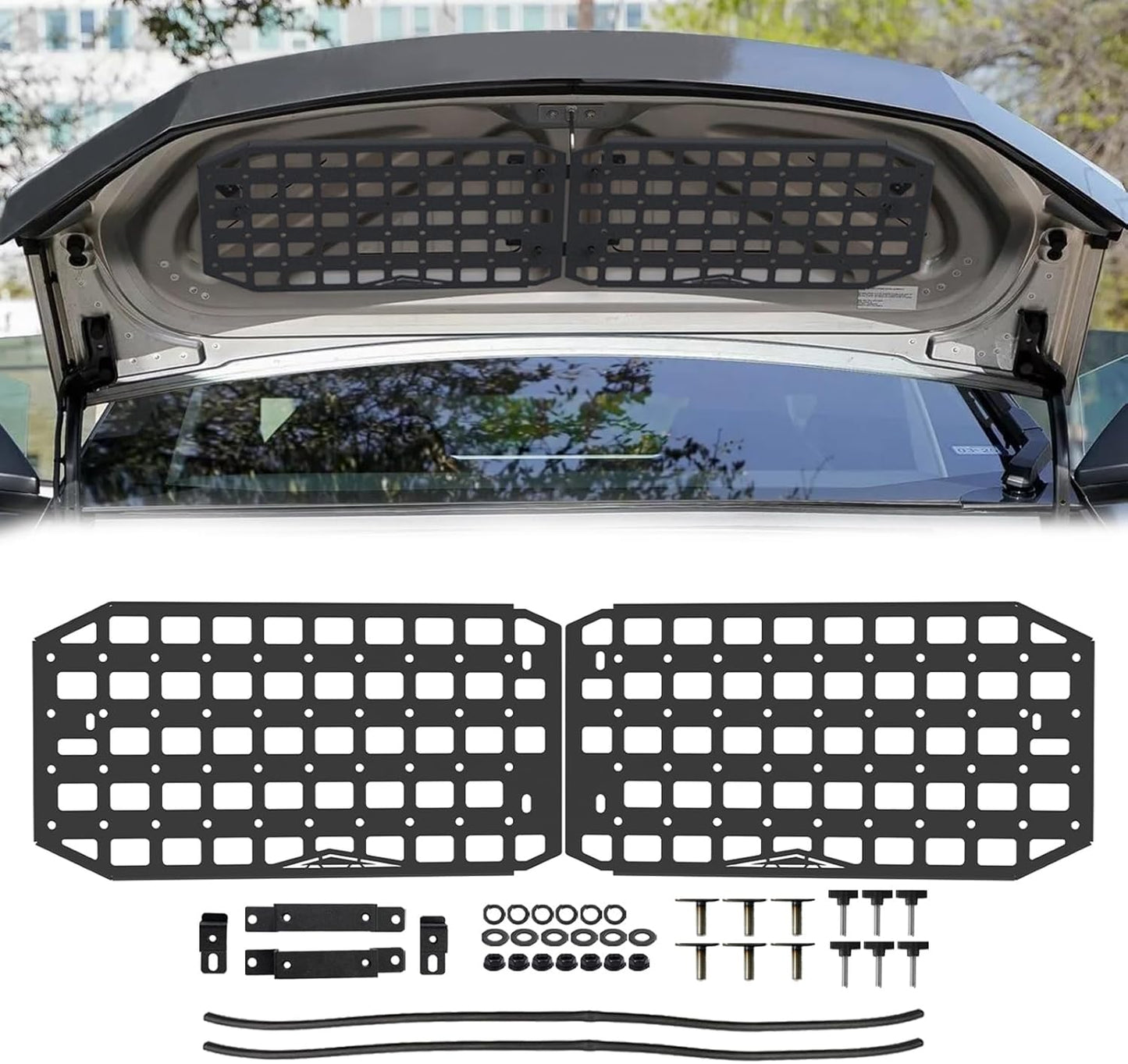 Aluminum Front Trunk Molle Panels for Tesla Cybertruck 2024 - 2026