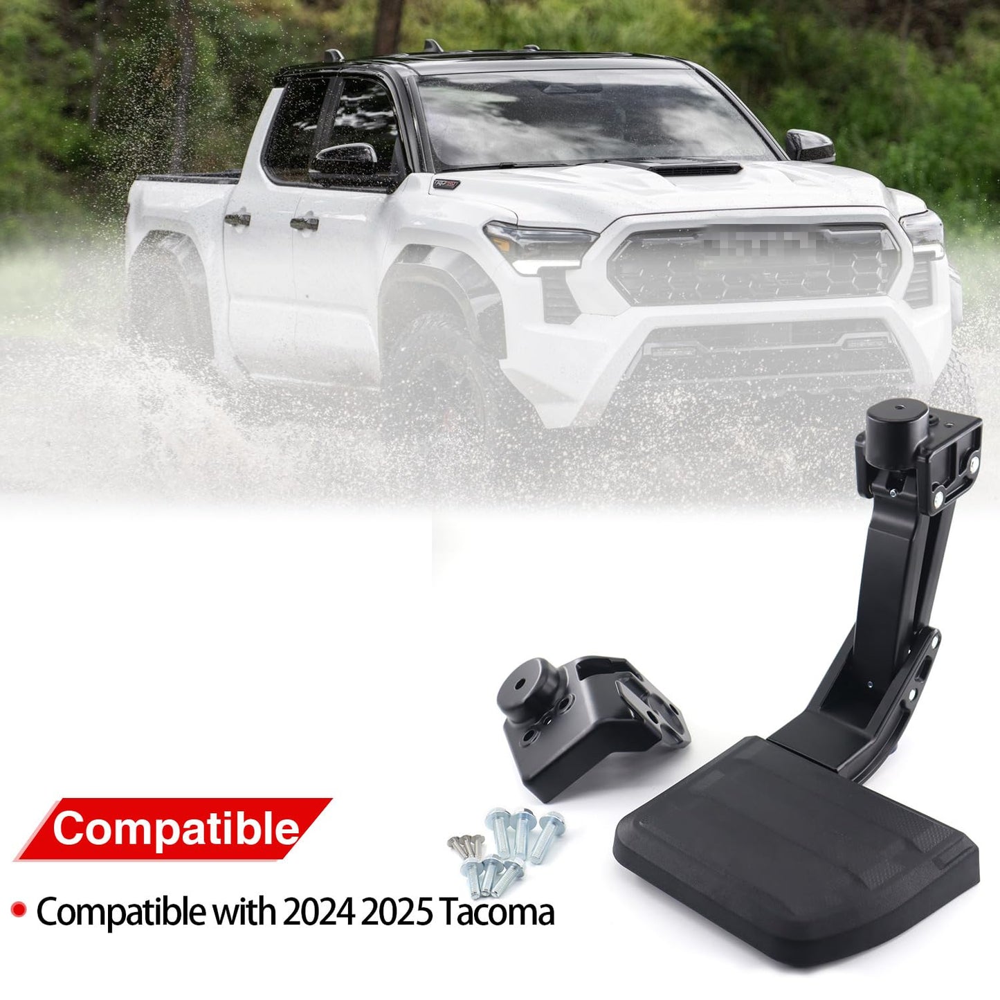 Rear Bed Step Tailgate Bedstep Compatible with Toyota Tacoma 2024 2025