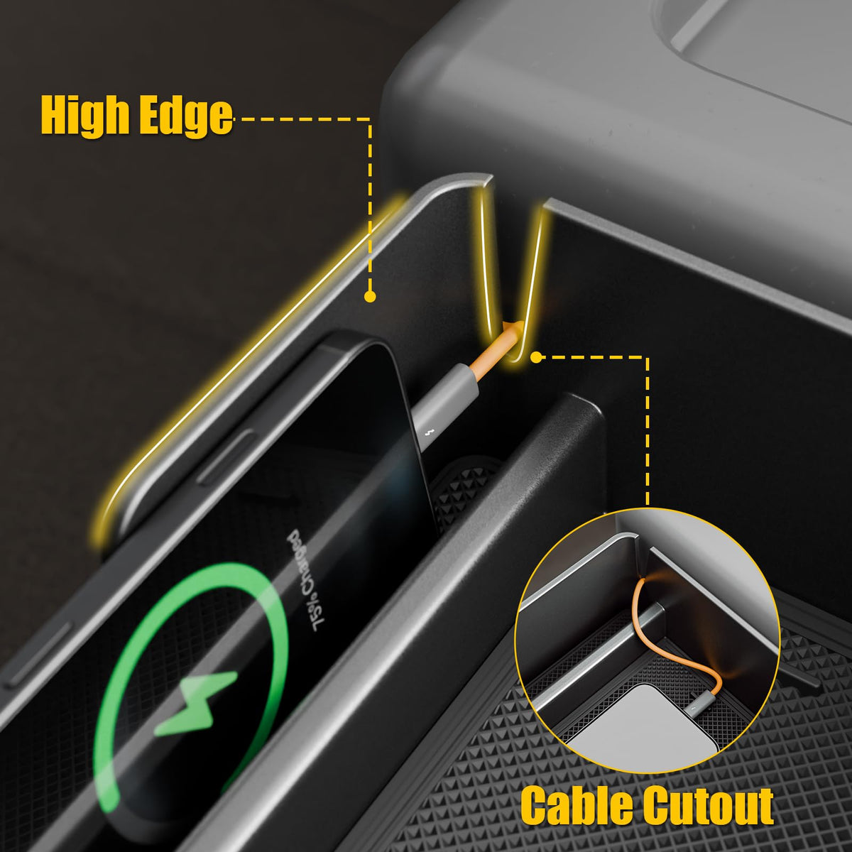 Jump Seat Headrest Organizer for 2011-2026 Ford F150 & Super Duty