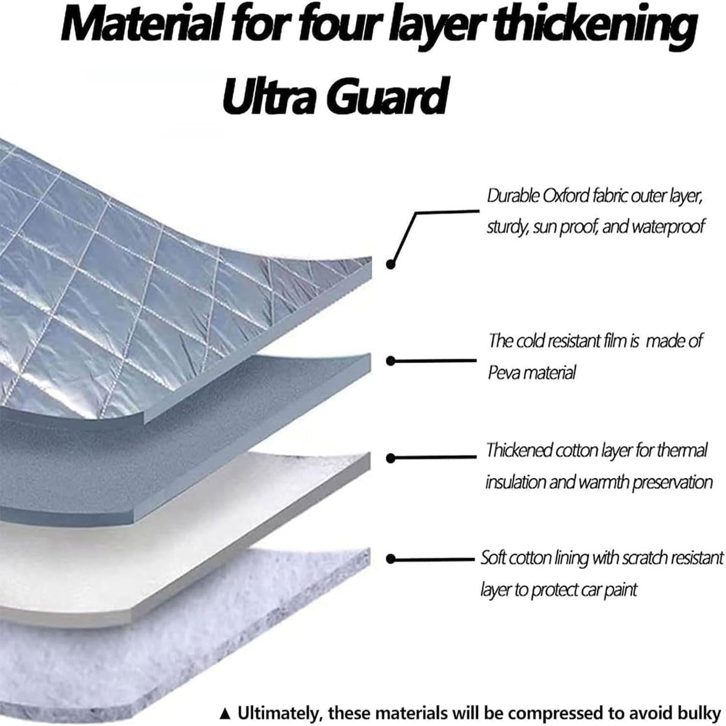 Outdoor Hail Truck Car Cover Padded Compatible with Chevrolet Colorado ZR2 2024-2026