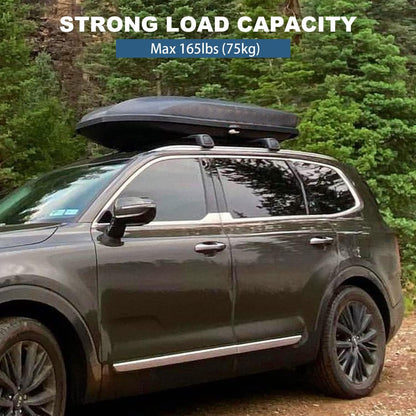 Upgraded Roof Rack Cross Bars Fit for 2019-2024 Kia Telluride S SX SX-P EX Lockable Crossbars for Ski Kayak Bike Basket - OMOTOR