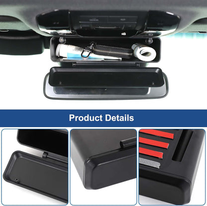 Inner Rearview Mirror Storage Box Compatible with Toyota Land Cruiser 250 Prado LC250 J250 2024 - 2026