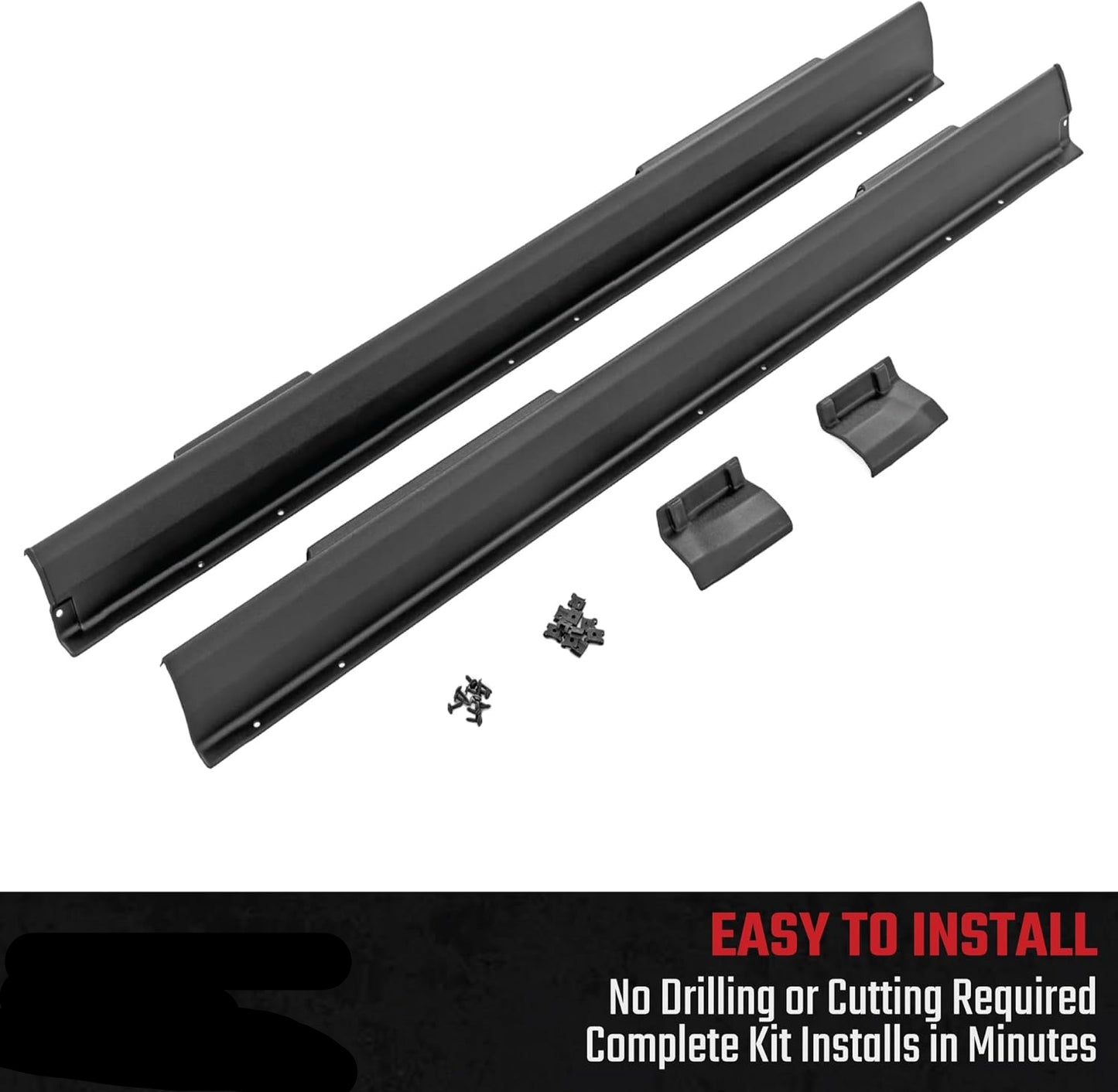 Durable Side Rocker Sill Plates for Ford Bronco 2021-2026