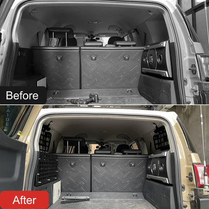 Modular Storage Panel Trunk Shelf Interior Luggage Storage Carrier for Toyota FJ Cruiser (XJ10) 2007-2023 - OMOTOR