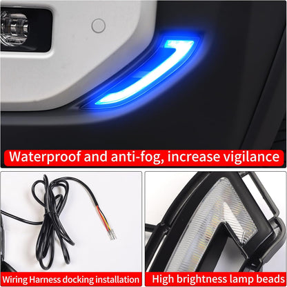 Dynamic Daytime Driving Lamp LED Turn Signal Light for 2024 - 2026 Toyota Land Cruiser 250 1958 Prado Lc250