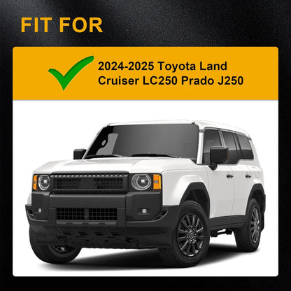 Trunk Cargo Rack and Rear Window Molle Panel Kit Compatible with Toyota Land Cruiser LC250 2024 2025