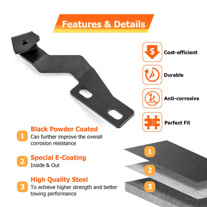 Ditch Hood Light Mounting Brackets Kit with 3 Inch LED Light Pods Wiring Harness Compatible with Toyota 4Runner 2003-2009