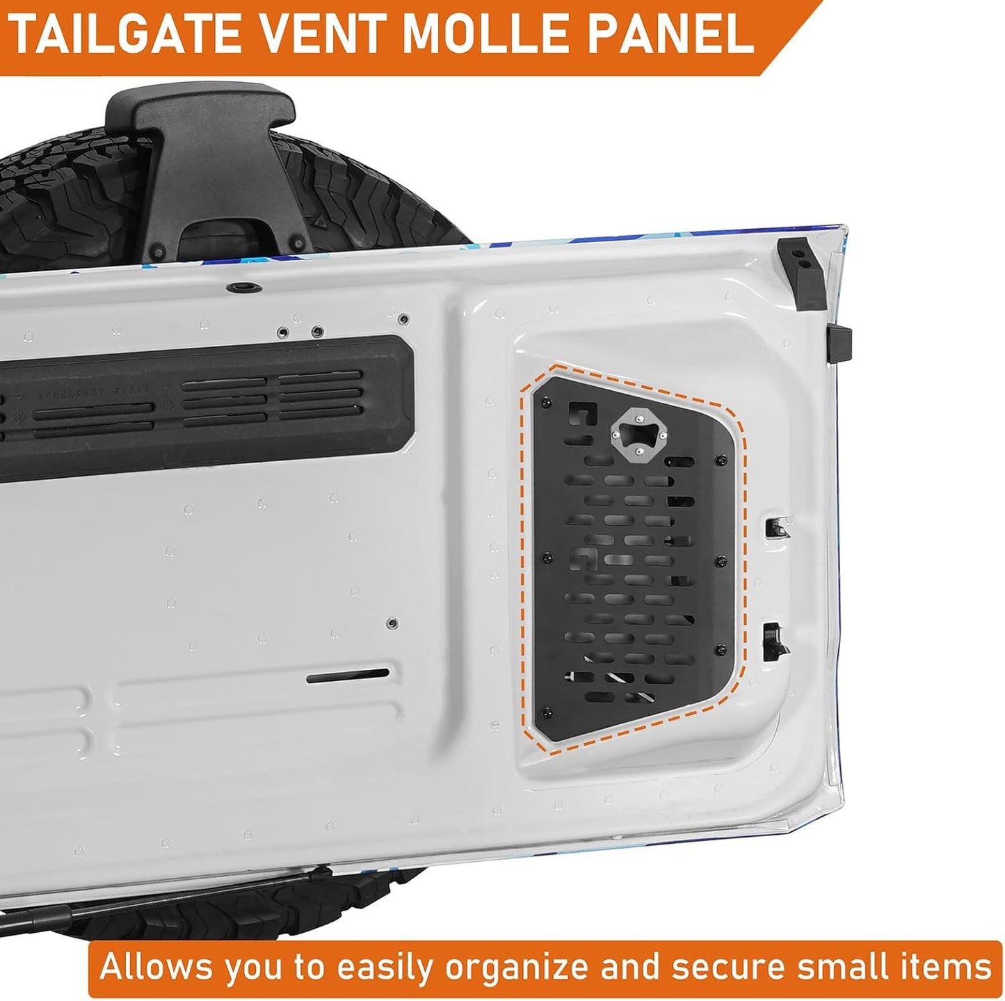 Tailgate Exhaust Vent Cover for 2021-2026 Ford Bronco(Exclude Bronco Sport )