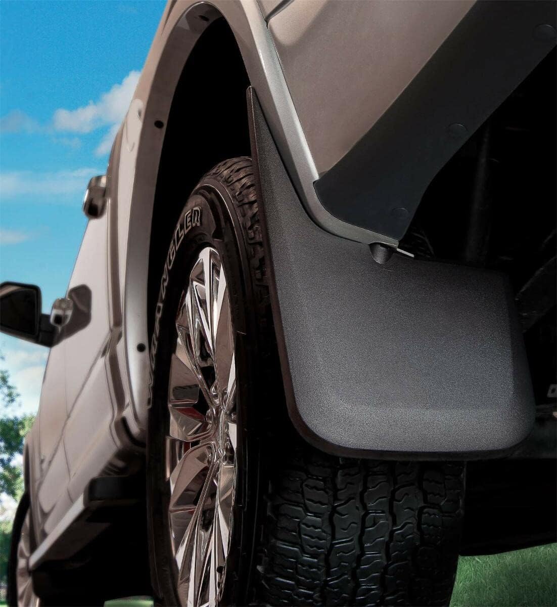 Husky Liners — Front & Rear Mud Guards | Fits 2021-2024 Ford F-150 Raptor Super Crew Cab, Black, 4 pcs. | 58536