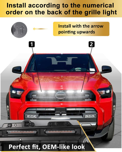 LED Grill Lights for Toyota 4Runner 2025-2026 SR5