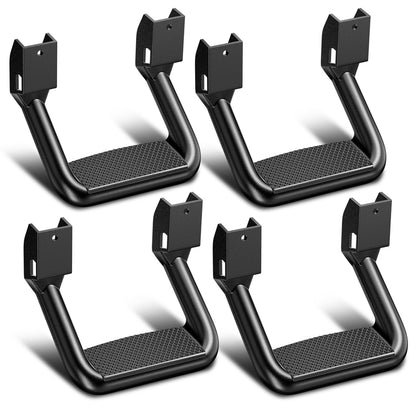 Universal Aluminum Side Step with Mounting Brackets for Pickups & Trucks